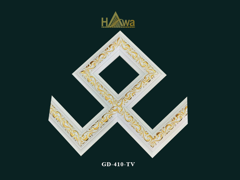 Góc đơn chỉ 40 trắng dát vàng (GD-410-TV)