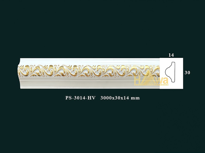 Chỉ 30 trắng  hoa vàng (PS-3014-HV)
