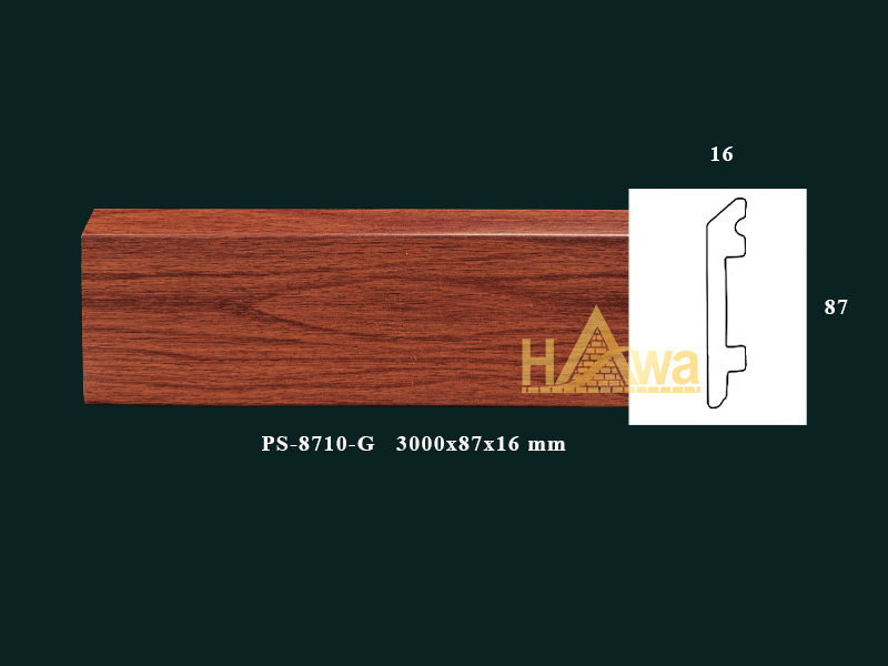 Chỉ nẹp 87 gỗ (PS-8710-G)
