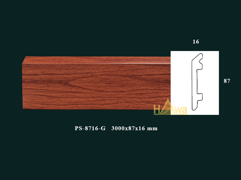 Chỉ nẹp 87 gỗ (PS-8716-G)