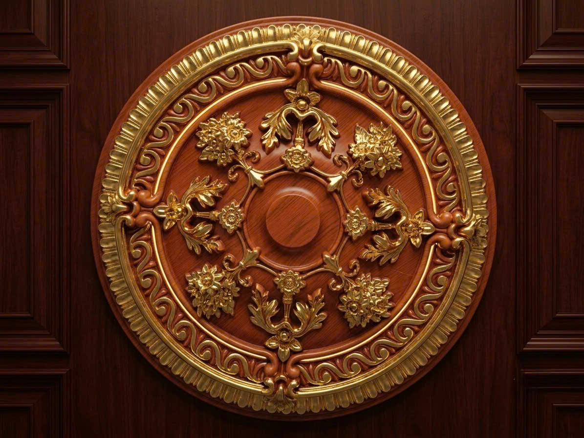 mâm trần nhựa pu