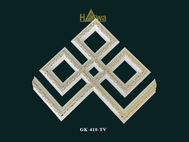 Góc kép chỉ 40 trắng dát vàng (GK-410-TV)