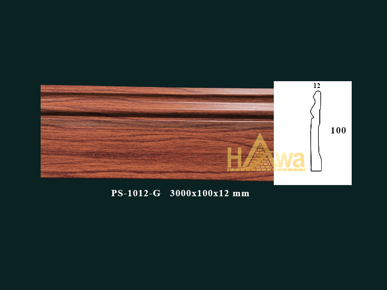 Chỉ chân tường 10 gỗ (PS-1012-G)