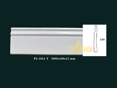 Chỉ chân tường 10 trắng (PS-1012-T)