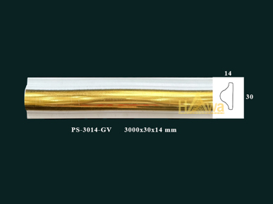Chỉ 30 trắng  gờ vàng (PS-3014-GV)