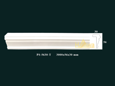 Chỉ nẹp chữ L 56 màu trắng (PS-5630-T)
