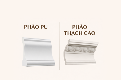 So Sánh Phào Chỉ PU Và Thạch Cao: Lựa Chọn Nào Tối Ưu Cho Ngôi Nhà Bạn 2026?