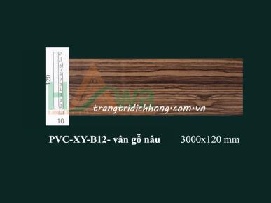 PVC-XY-B12-vân gỗ nâu