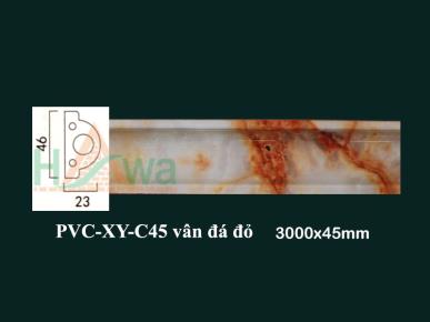 PVC-XY-C45 vân đá đỏ